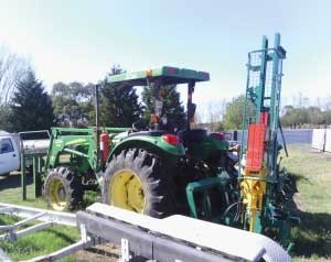 Chris' Rural Fencing - Tractor